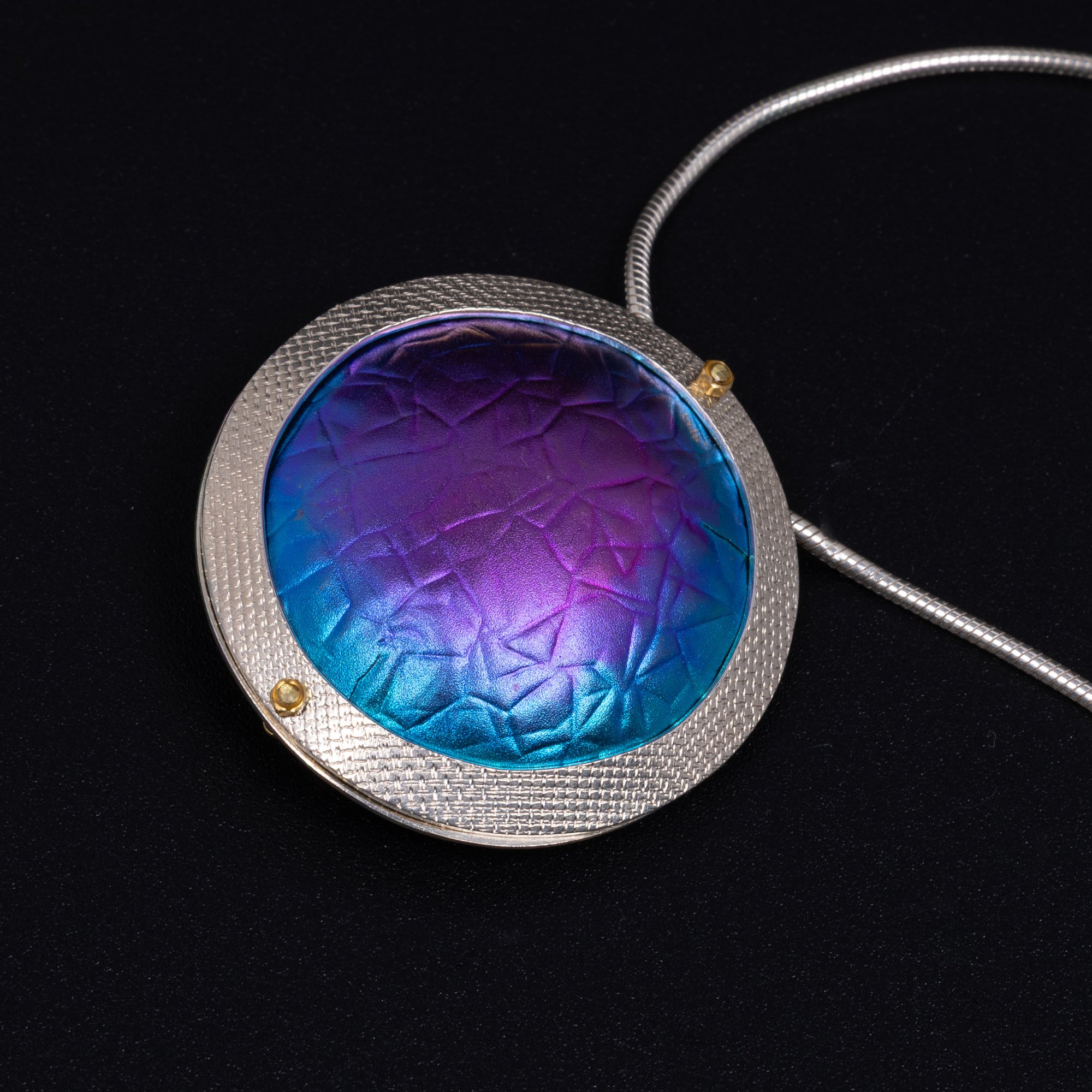 Nebula Necklace Back-Kelli Jewelry
