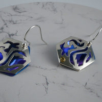 Blue-Movement-Dangle-Earrings-Kelli Jewelry