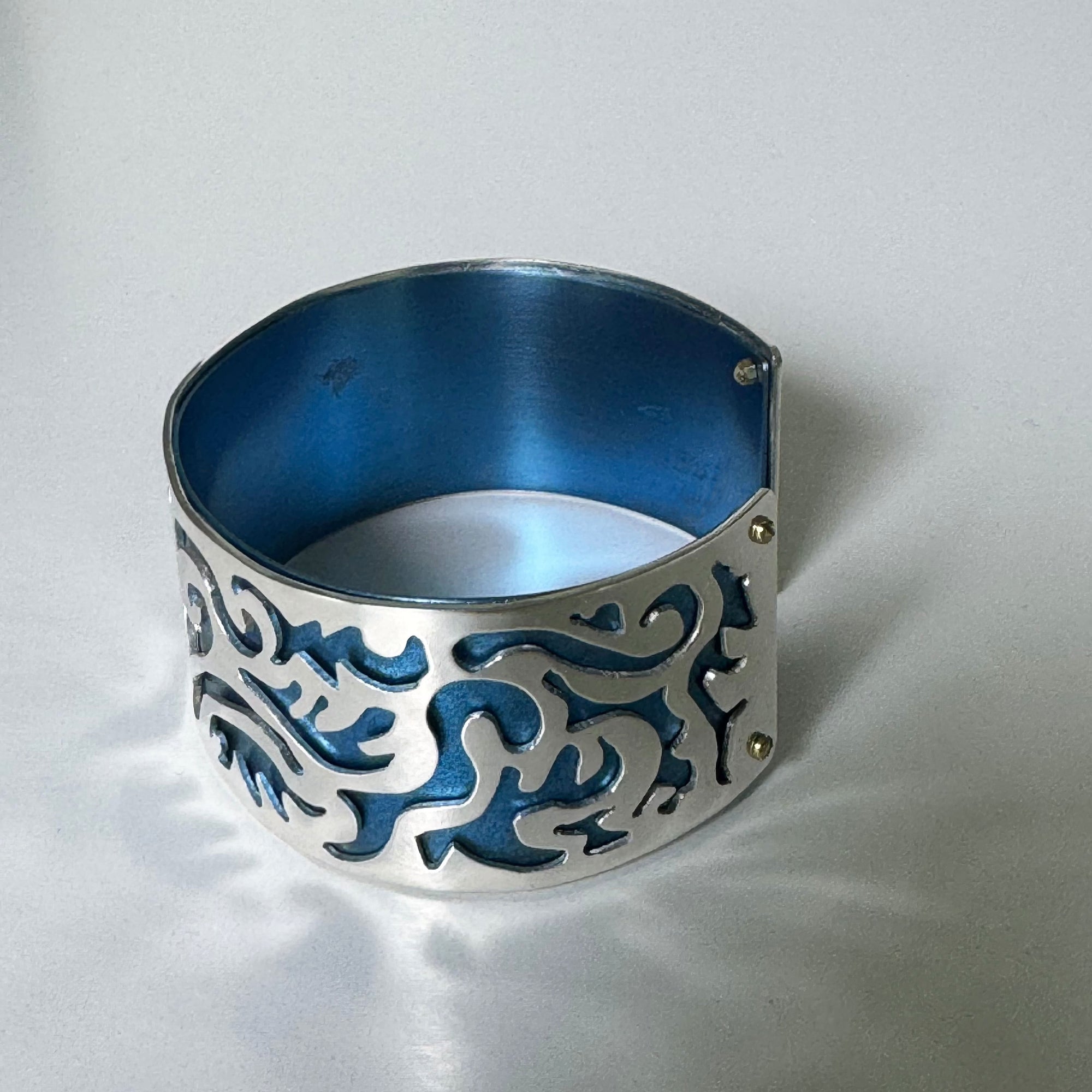 Blue Movement Cuff 