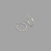 Criss Cross Micro Hoops-Kelli Jewelry