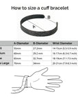 How to size a cuff-Kelli Jewelry