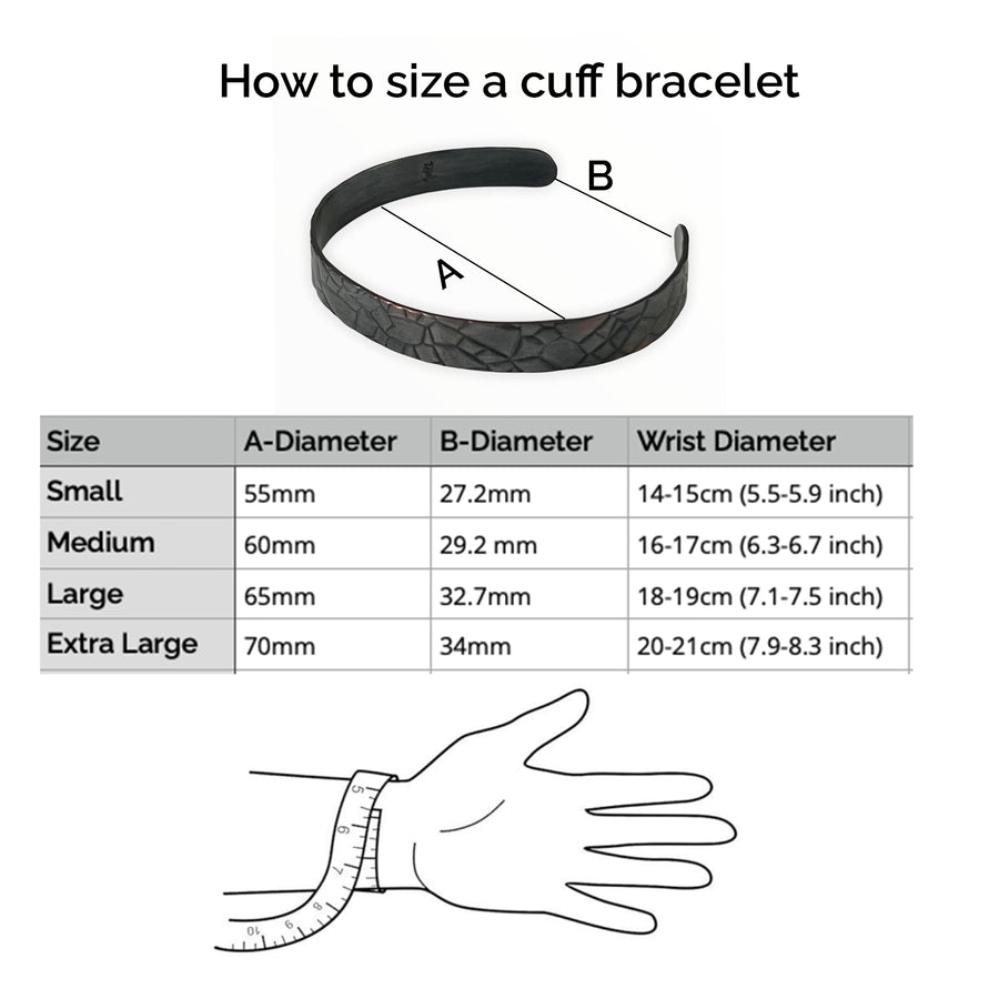 How to size a cuff-Kelli Jewelry