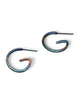 G Titanium Micro Hoops-Kelli Jewelry