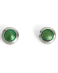 Colorburst Button Stud Earrings