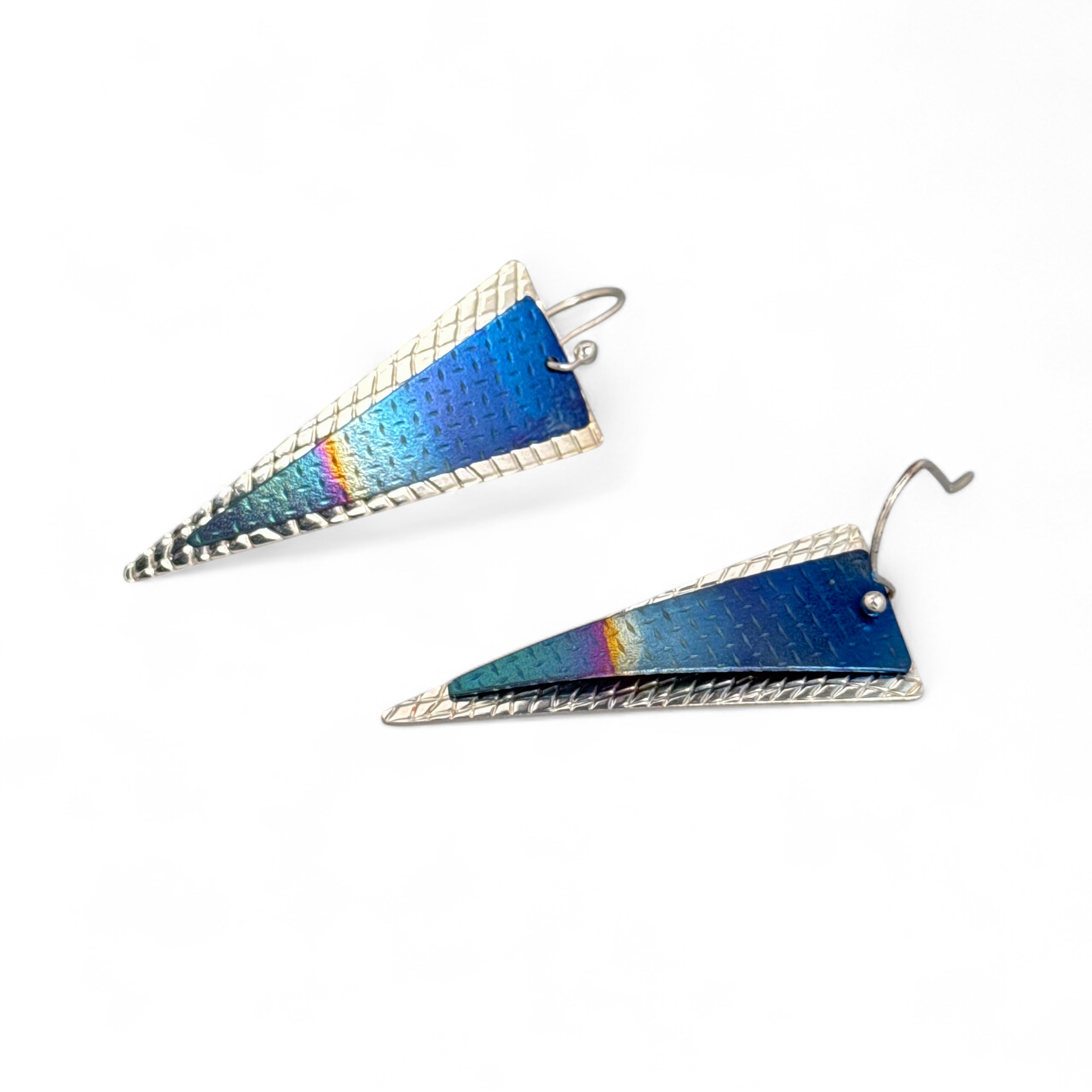 Rainbow Prismatic Power Earrings -Kelli Jewelry 