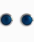 Colorburst Large Button Stud Earrings