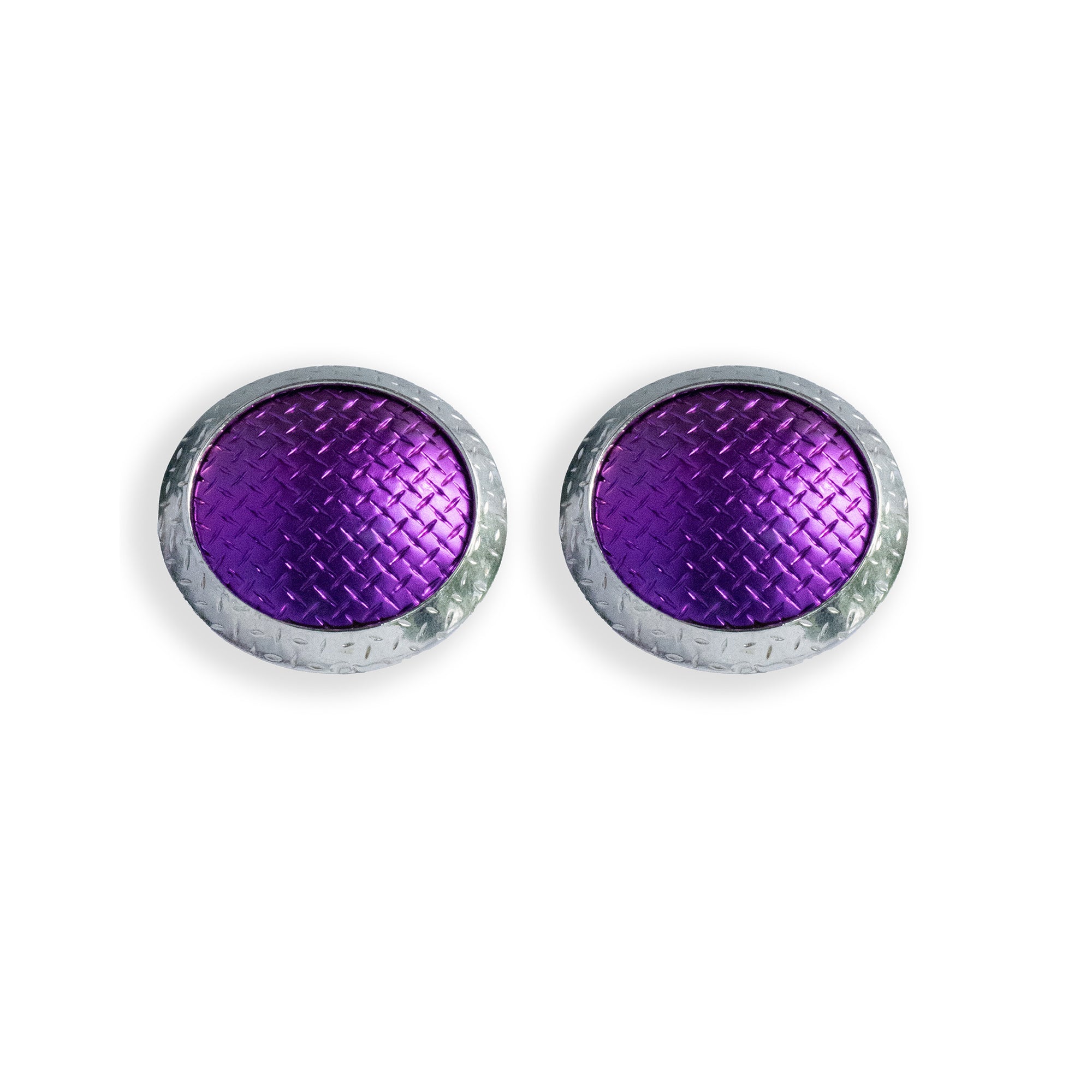 Colorburst Large Button Stud Earrings