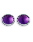 Colorburst Large Button Stud Earrings