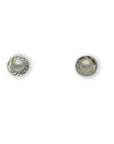 Silver Stud Button Earrings - kelli montgomery jewelry