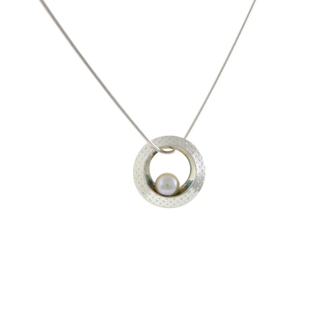 Balancing  Pearl Necklace - kelli montgomery jewelry