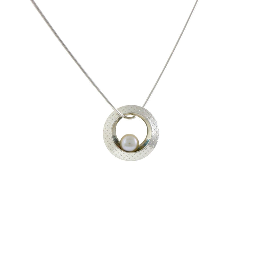 Balancing  Pearl Necklace - kelli montgomery jewelry