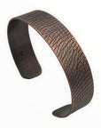 Criss-Cross Lines Copper Cuff - kelli montgomery jewelry